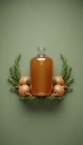Onion Rosemary Cinnamon Shampoo